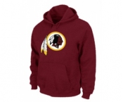 Washington Red Skins Logo Pullover Hoodie RED