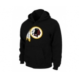 Washington Red Skins Logo Pullover Hoodie black