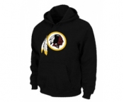 Washington Red Skins Logo Pullover Hoodie black