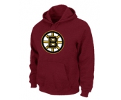 NHL Boston Bruins Big & Tall Logo Pullover Hoodie RED