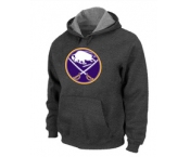 NHL Buffalo Sabres Big & Tall Logo Pullover Hoodie D.Grey