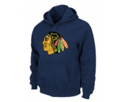 NHL Chicago Blackhawks Big & Tall Logo Pullover Hoodie D.blue