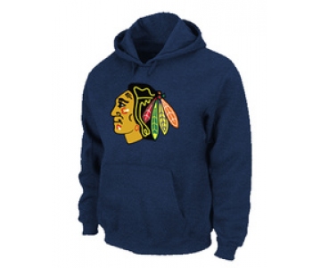 NHL Chicago Blackhawks Big & Tall Logo Pullover Hoodie D.blue