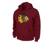 NHL Chicago Blackhawks Big & Tall Logo Pullover Hoodie Red