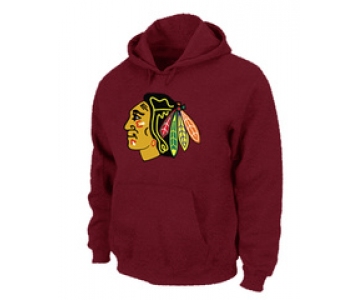 NHL Chicago Blackhawks Big & Tall Logo Pullover Hoodie Red