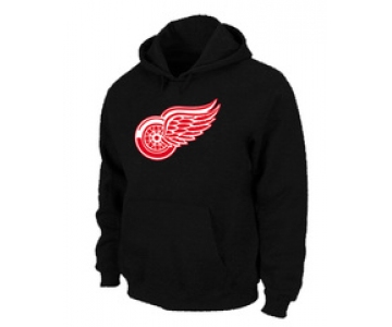 NHL Detroit Red Wings Big & Tall Logo Pullover Hoodie Black