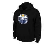 NHL Edmonton Oilers Big & Tall Logo Pullover Hoodie Black