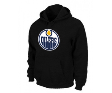 NHL Edmonton Oilers Big & Tall Logo Pullover Hoodie Black