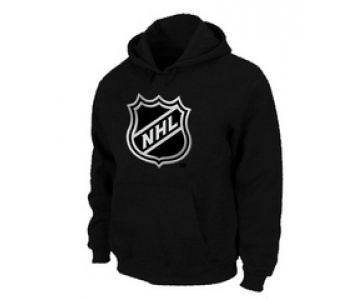 NHL Logo Big & Tall Pullover Hoodie Black