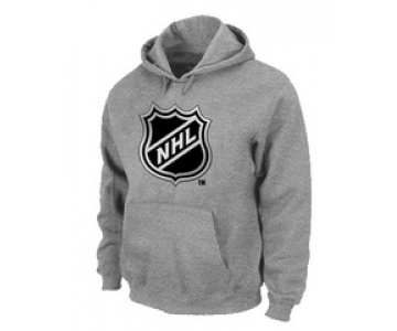 NHL Logo Big & Tall Pullover Hoodie Grey