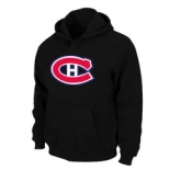 NHL Montréal Canadiens Big & Tall Logo Pullover Hoodie Black