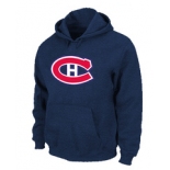 NHL Montréal Canadiens Big & Tall Logo Pullover Hoodie D.Blue