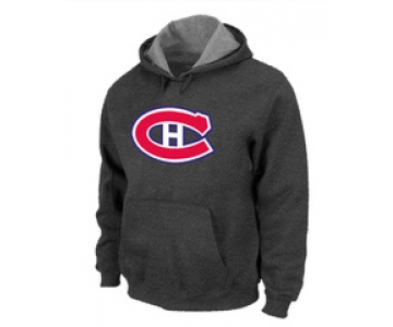 NHL Montréal Canadiens Big & Tall Logo Pullover Hoodie D.Grey