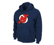 NHL New Jersey Devils Big & Tall Logo Pullover Hoodie D.blue