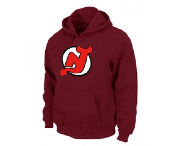 NHL New Jersey Devils Big & Tall Logo Pullover Hoodie RED