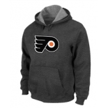 NHL Philadelphia Flyers Big & Tall Logo Pullover Hoodie D.Grey