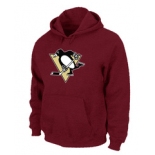 NHL Pittsburgh Penguins Big & Tall Logo Pullover Hoodie Red