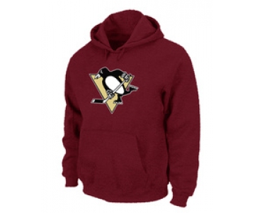 NHL Pittsburgh Penguins Big & Tall Logo Pullover Hoodie Red