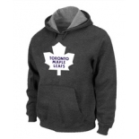 NHL Toronto Maple Leafs Big & Tall Logo Pullover Hoodie D.Grey