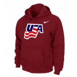 Nike USA Graphic Legend  Pullover Hoodie red