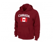 nike 2014 olympics canada flag collection locker room pullover red