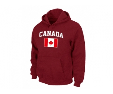 nike 2014 olympics canada flag collection locker room pullover red