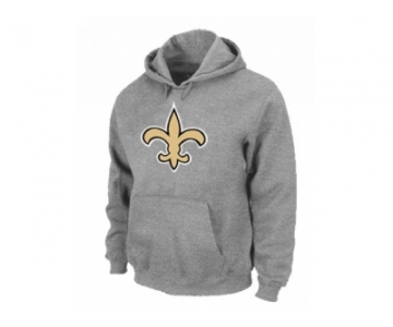 Men's New Orleans Saints Mitchell & Ness Black Fair Catch Pullover Hoodie