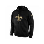 Men's New Orleans Saints Nike Black KO Logo Essential Hoodie 2