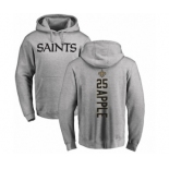 NFL Nike New Orleans Saints #25 Eli Apple Ash Backer Pullover Hoodie