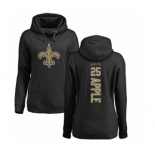 NFL Women's Nike New Orleans Saints #25 Eli Apple Black Backer Pullover Hoodie