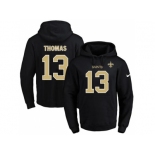 Nike New Orleans Saints #13 Michael Thomas Black Name & Number Pullover NFL Hoodie