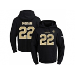 Nike New Orleans Saints #22 Mark Ingram Black Name & Number Pullover NFL Hoodie