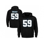 Carolina Panthers #59 Luke Kuechly Black Majestic Eligible Receiver II Name & Number NFL Hoodie