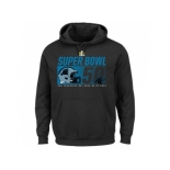 Carolina Panthers Majestic Black Super Bowl 50 Bound On Our Way Pullover Hoodie