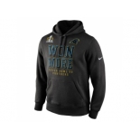 Carolina Panthers Nike Black Super Bowl 50 Bound Won More Pullover Hoodie