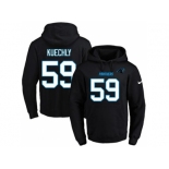 Nike Carolina Panthers #59 Luke Kuechly Black Name & Number Pullover NFL Hoodie