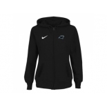 Women Carolina Panthers Stadium Rally Full Zip Hoodie Black