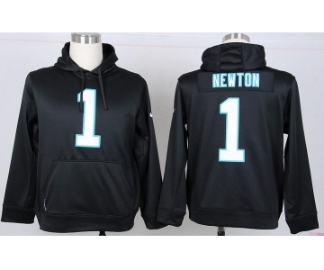 nike nfl jerseys carolina panthers #1 newton black[pullover hooded sweatshirt]