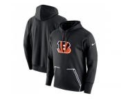 Men Cincinnati Bengals Nike Black Champ Drive Vapor Speed Performance Pullover Hoodie