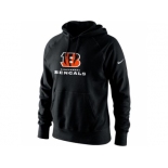 Men's Cincinnati Bengals Nike Black Lockup Pullover Hoodie