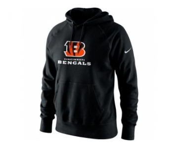 Men's Cincinnati Bengals Nike Black Lockup Pullover Hoodie