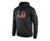 Men's Cincinnati Bengals Nike Black Practice Performance Pullover Hoodie