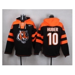 Nike Cincinnati Bengals #10 Kevin Huber Black Player Pullover NFL Hoodie