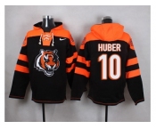 Nike Cincinnati Bengals #10 Kevin Huber Black Player Pullover NFL Hoodie