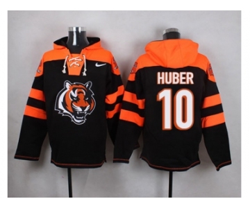 Nike Cincinnati Bengals #10 Kevin Huber Black Player Pullover NFL Hoodie