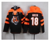 Nike Cincinnati Bengals #18 A.J. Green Black Player Pullover NFL Hoodie