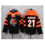 Nike Cincinnati Bengals #21 Darqueze Dennard Black Player Pullover NFL Hoodie