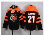 Nike Cincinnati Bengals #21 Darqueze Dennard Black Player Pullover NFL Hoodie