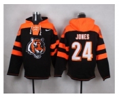 Nike Cincinnati Bengals #24 Adam Jones Black Player Pullover NFL Hoodie