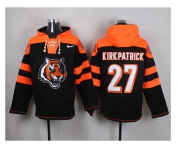 Nike Cincinnati Bengals #27 Dre Kirkpatrick Black Player Pullover NFL Hoodie